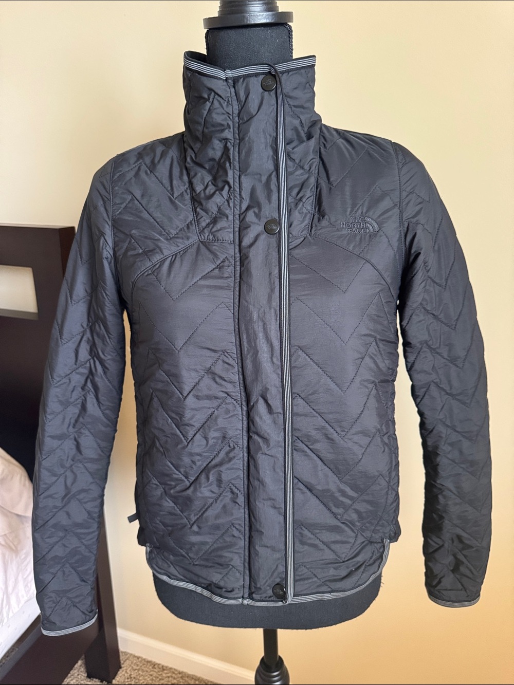 The North Face Black Quilted Jacket